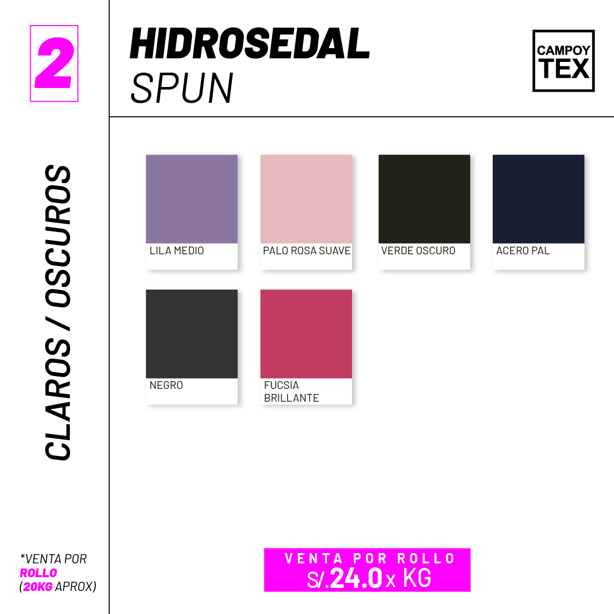 Hidrosedal (full licra spun)